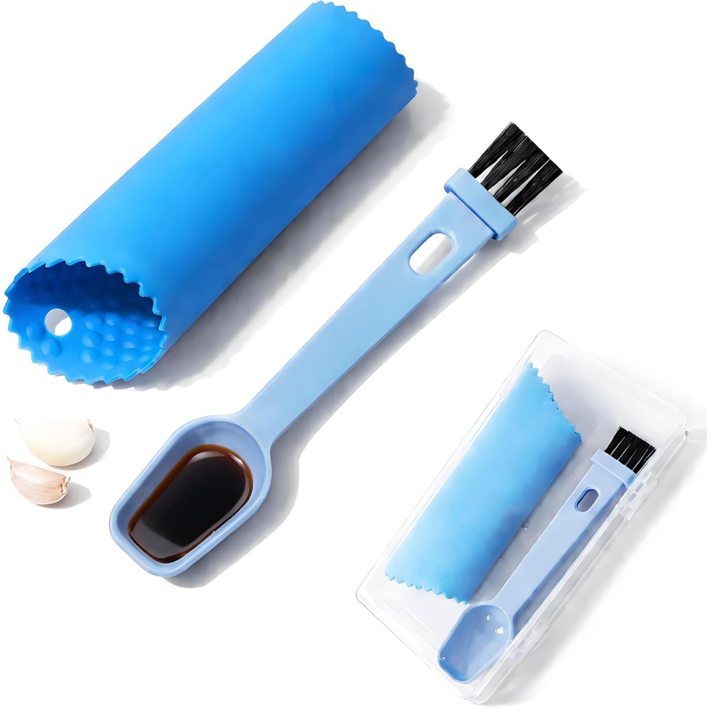 Kitchen Gadgets Youtube - US Shipping 2-in-1 Silicone Garlic Peeler