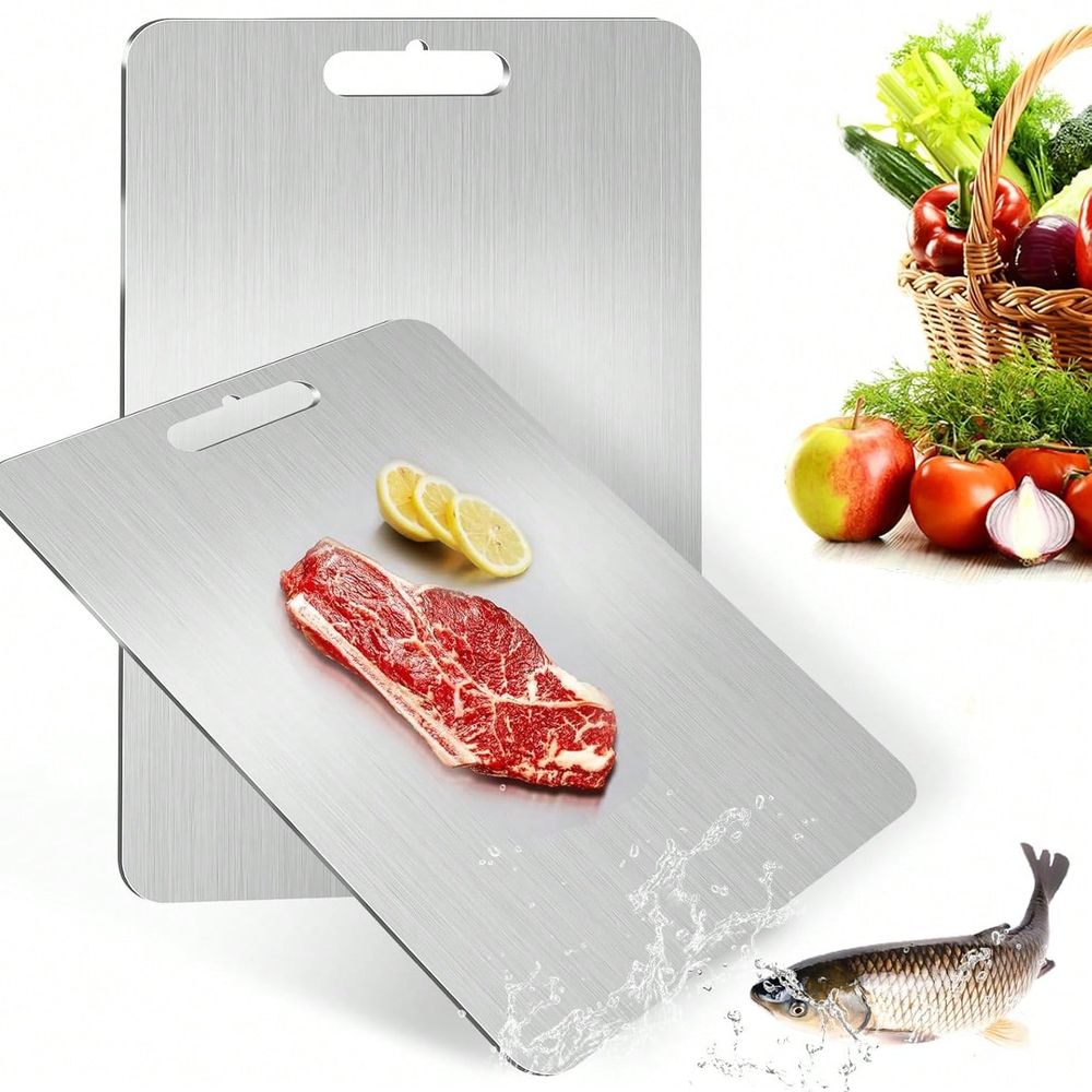Bamboo Cutting Board - Pcs Stainless Steel Cutting Boards,304 Steel