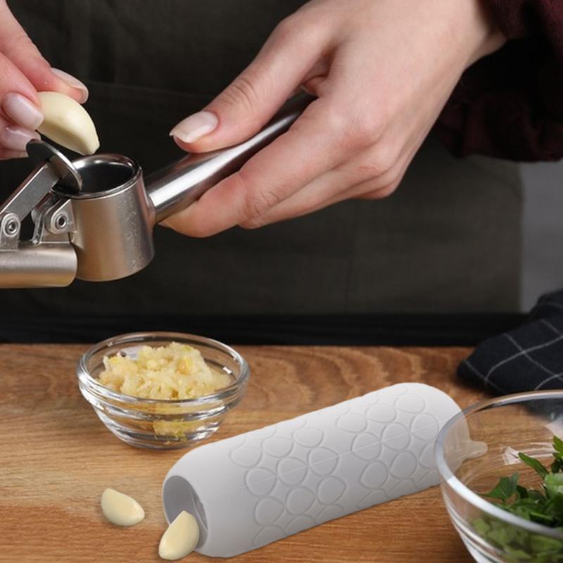 Garlic Peeler Tube Silicone Qu - Kitchen Gadgets Youtube 评论和价格