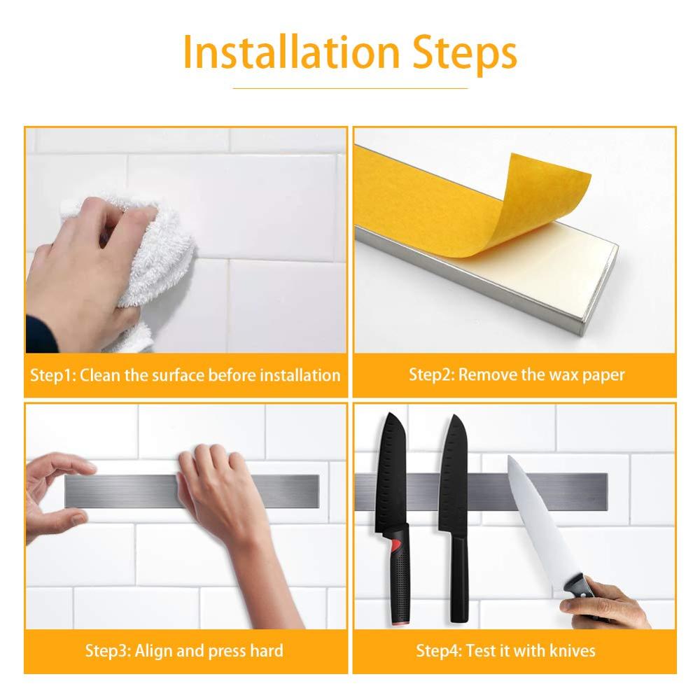 LMETJMA Professional Magnetic  - Magnetic Knife Strip 评论和价格