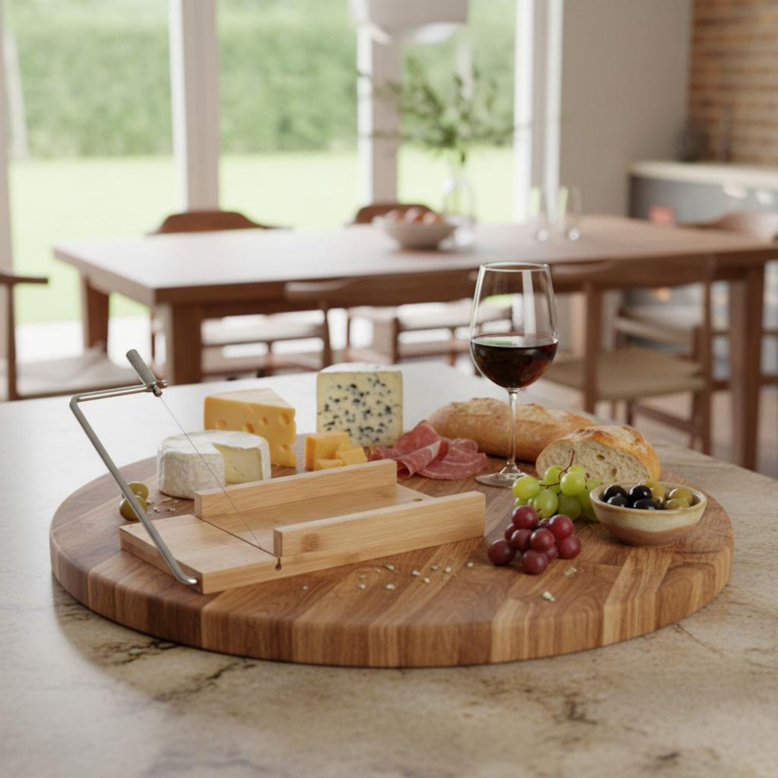 Wire Cutter Board Cuts Smoothl - Bamboo Cutting Board 评论和价格