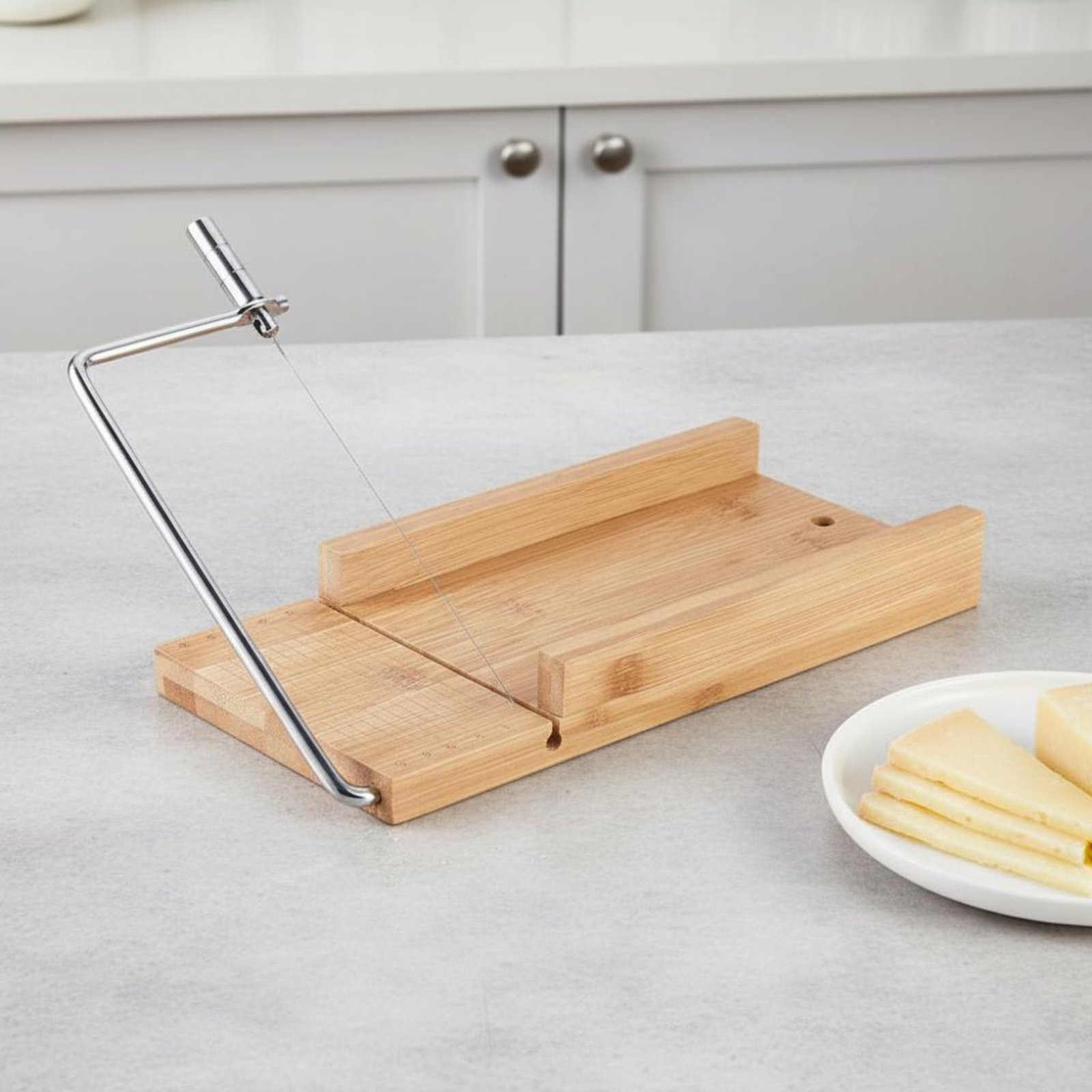Wire Cutter Board Cuts Smoothl - Bamboo Cutting Board 评论和价格