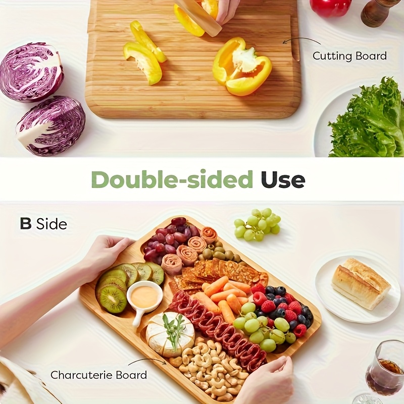 Bamboo Cutting Board with Lid  - Bamboo Cutting Board 评论和价格