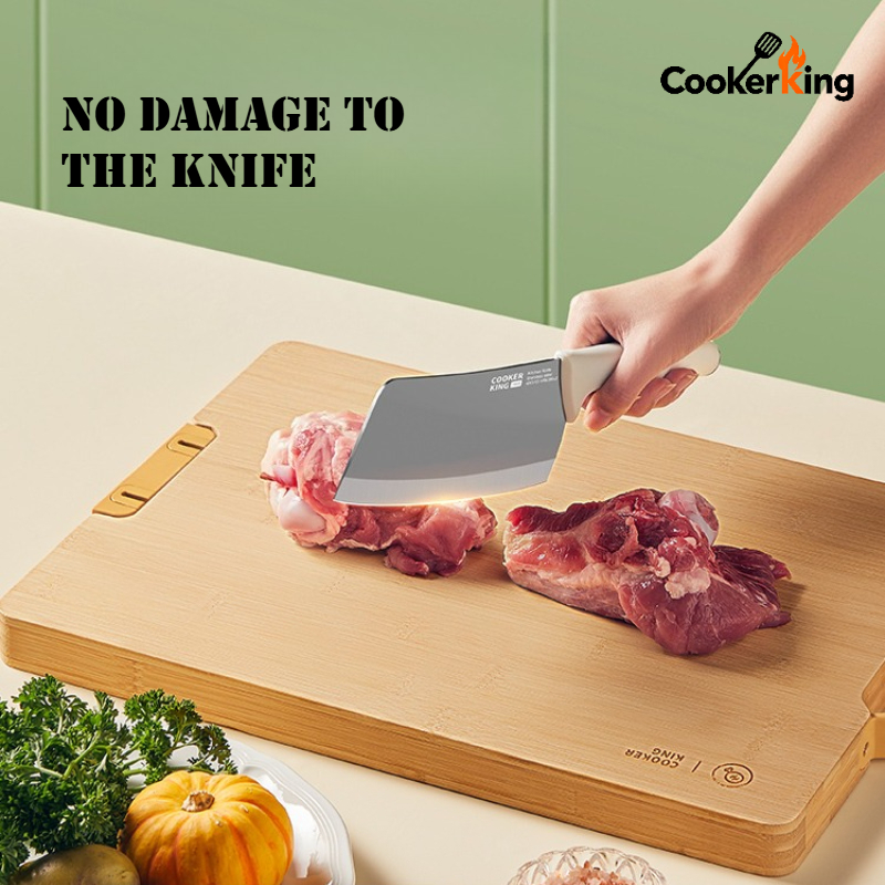 COOKER KING 3 Sizes Standable  - Bamboo Cutting Board 评论和价格