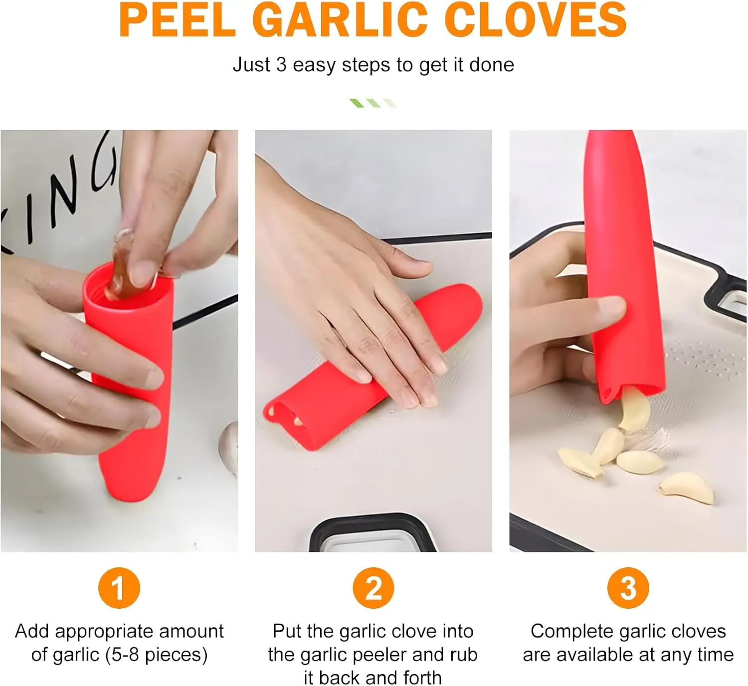 Silicone  Peeler Tube Roller P - Kitchen Gadgets Youtube 评论和价格