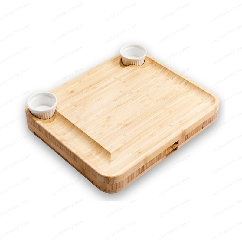 3-Drawer Bamboo Cheese & Cutti - Bamboo Cutting Board 评论和价格