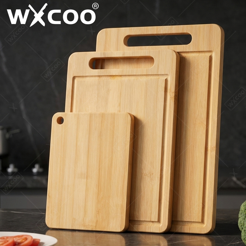WXCOO Double-Sided Bamboo Cutt - Bamboo Cutting Board 评论和价格