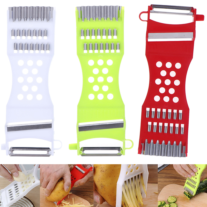 1Pc Multifunction Kitchen Gadg - Kitchen Tools Gadgets Vegetable Fruit Peeler Parer Julienne Cutter Multifunction 评论和价格