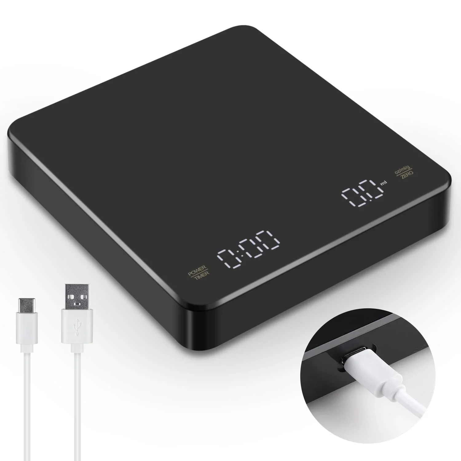 Digital Coffee Scale with Time - Kitchen Timer Digital 评论和价格