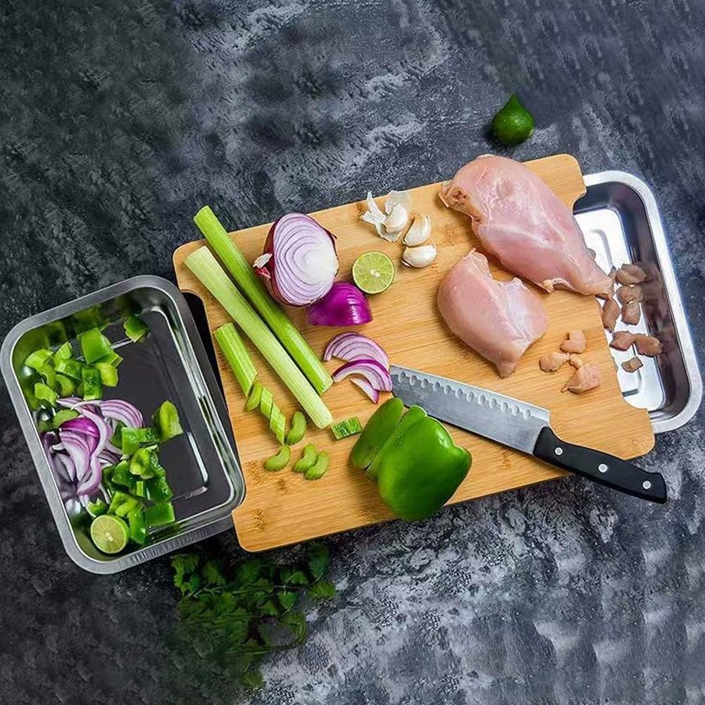 Bamboo Cutting Board With Stai - Bamboo Cutting Board 评论和价格