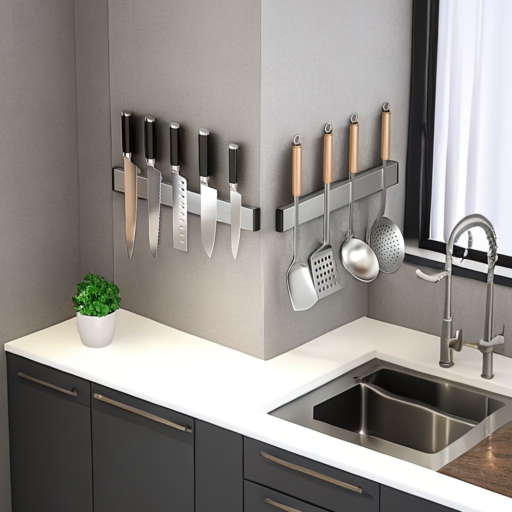 1Pc Magnetic Knife Holder For  - Magnetic Knife Strip 评论和价格