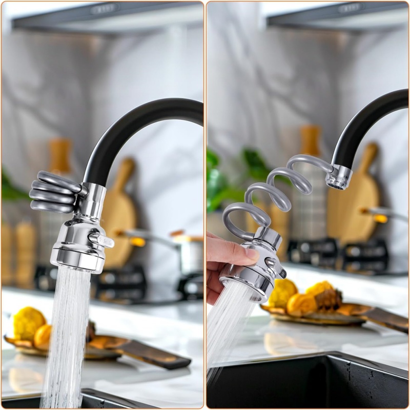 New 3 Modes Sink Faucet Extens - Kitchen Gadgets Youtube 评论和价格
