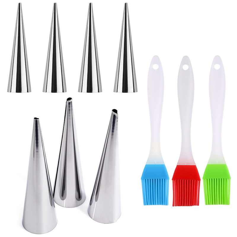 6PCS Conical Tube Mold with Ra - Kitchen Gadgets Youtube 评论和价格