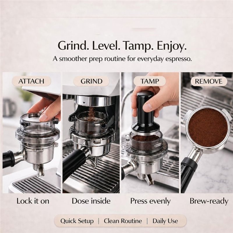 B15C Dosing Funnel 54Mm Twist- - Breville Espresso Barista Touch 评论和价格