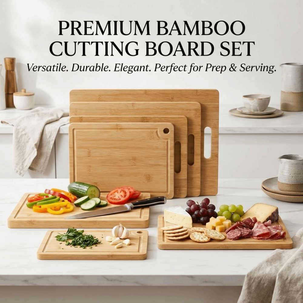 Eco-Friendly Bamboo Wooden Cut - Bamboo Cutting Board 评论和价格