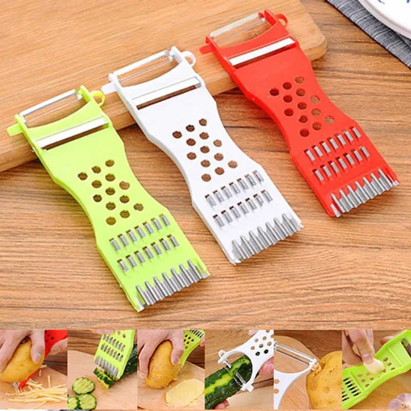 Home Multifunction Kitchen Gad - Kitchen Tools Gadgets Vegetable Fruit Peeler Parer Julienne Cutter Multifunction 评论和价格