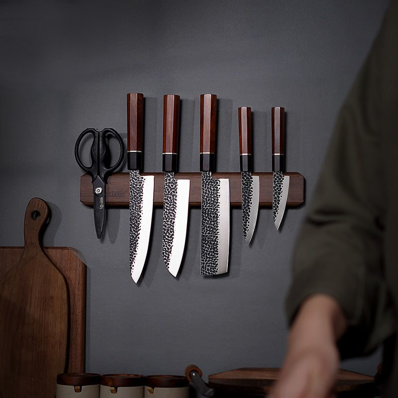 Brand Thick Acacia Wood Magnet - Magnetic Knife Strip 评论和价格