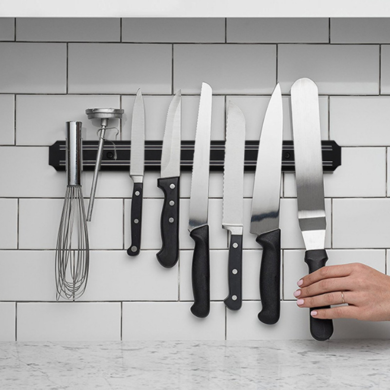 Stainless Steel Wall-Mounted K - Magnetic Knife Strip 评论和价格