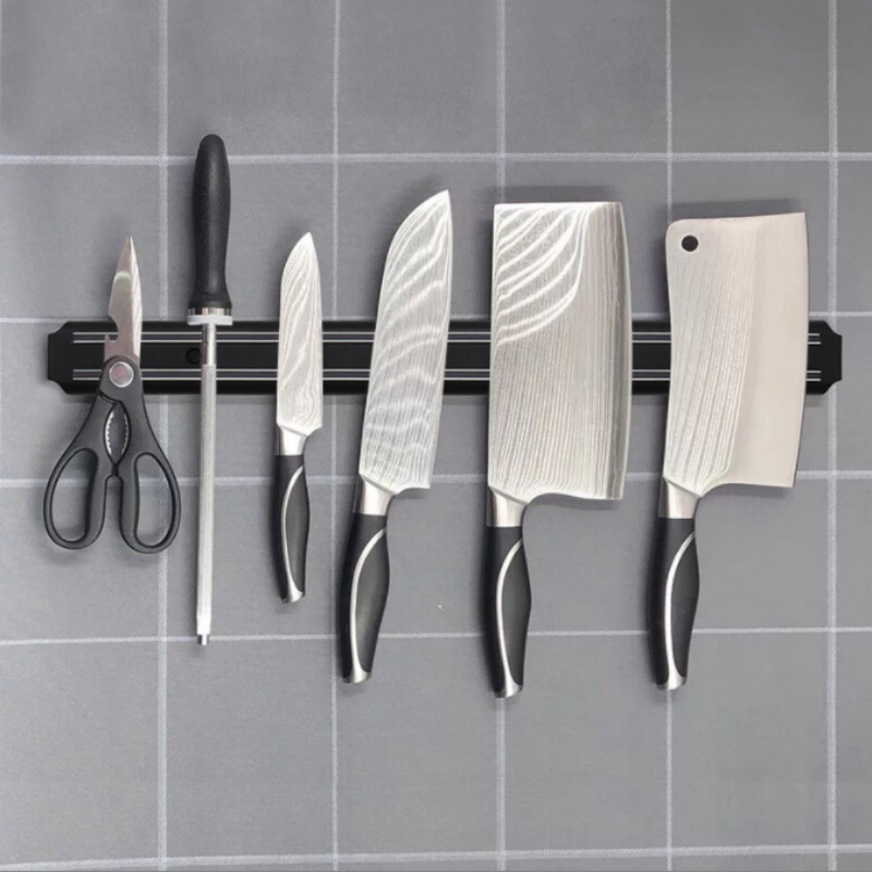 Stainless Steel Wall-Mounted K - Magnetic Knife Strip 评论和价格