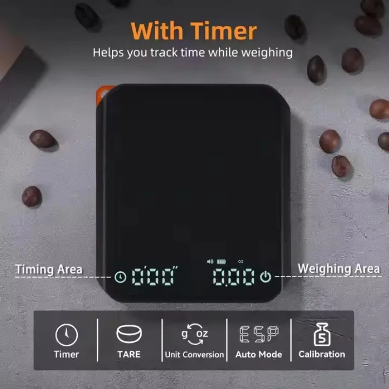 KitchenMini Coffee Scale with  - Kitchen Timer Digital 评论和价格