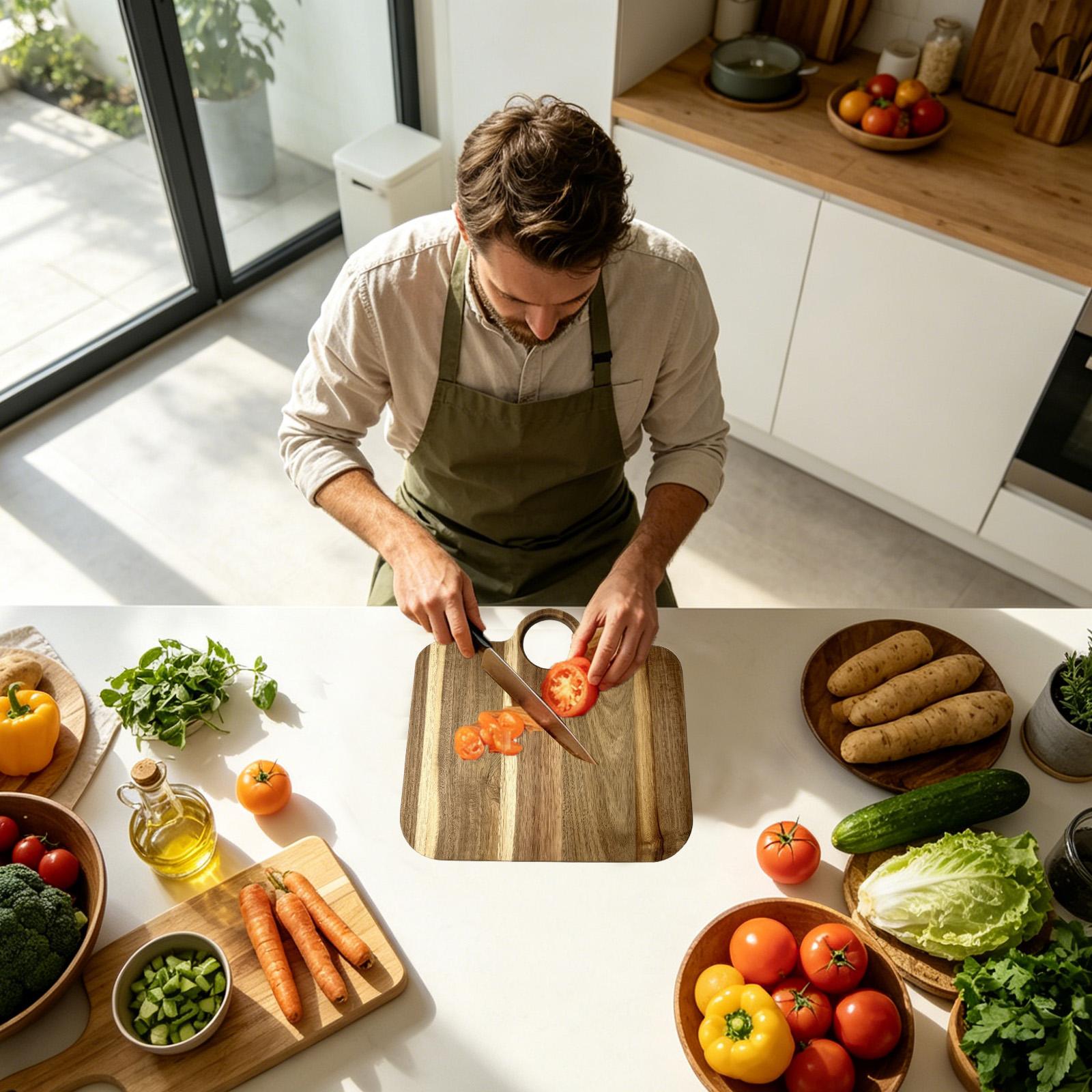 Chopping Board Bag Shape Non-S - Bamboo Cutting Board 评论和价格