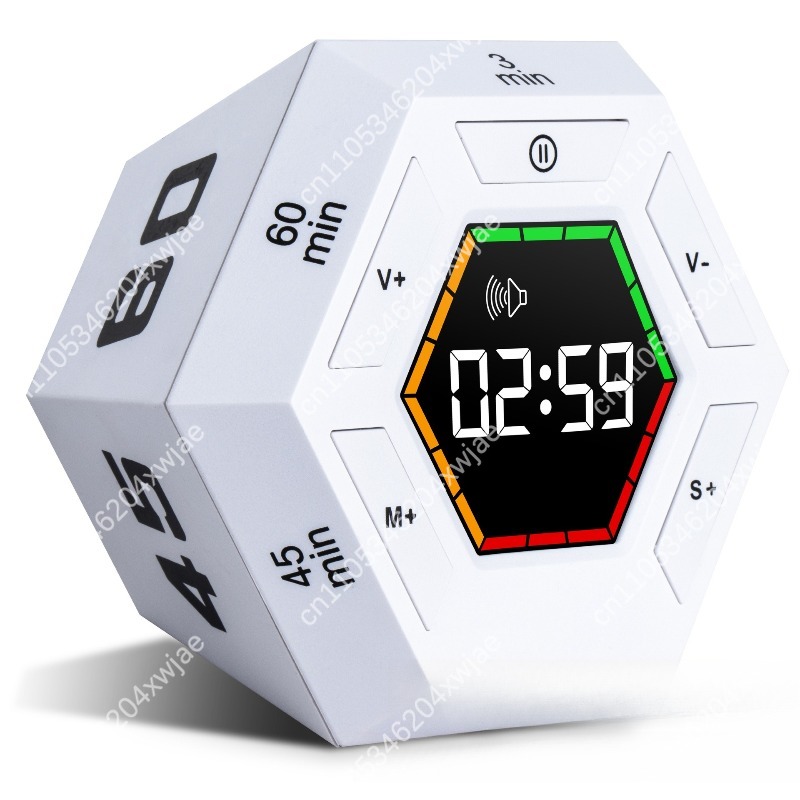 Hexagon Visual Flip Digital Ti - Kitchen Timer Digital 评论和价格